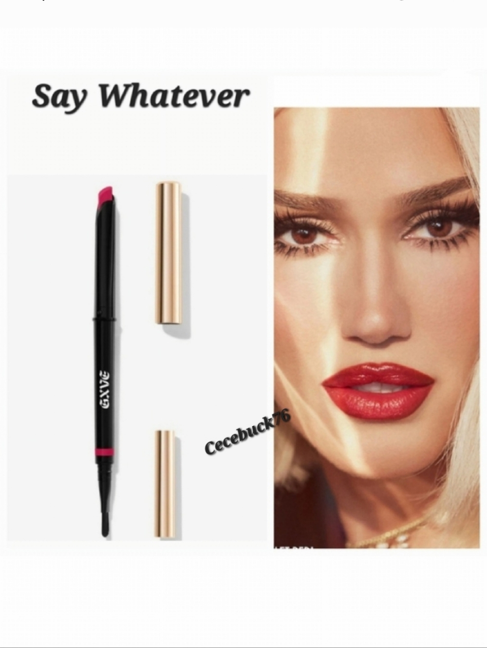 🌺GXVE Say WhateverLip Liner Pout To Get Real Lip Liner Dual Ended